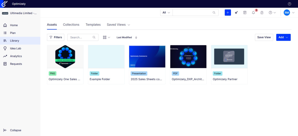optimizely cmp library